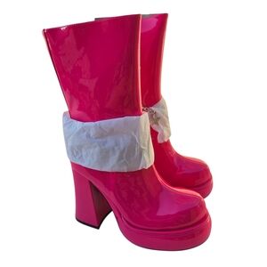 Sugar Thrillz Charmed Life Platform Boots